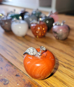 Sparkly Apples, Forbidden Fruit, Crystal Carvings, Different Materials, Beautiful!