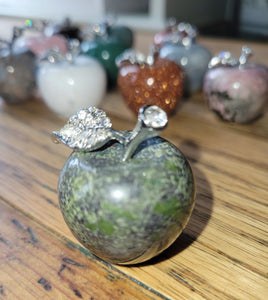 Sparkly Apples, Forbidden Fruit, Crystal Carvings, Different Materials, Beautiful!