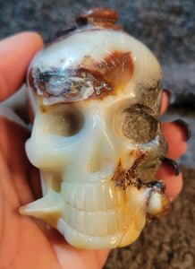 Chinese Amazonite Skull, Crystal Carvings, Gorgeous!