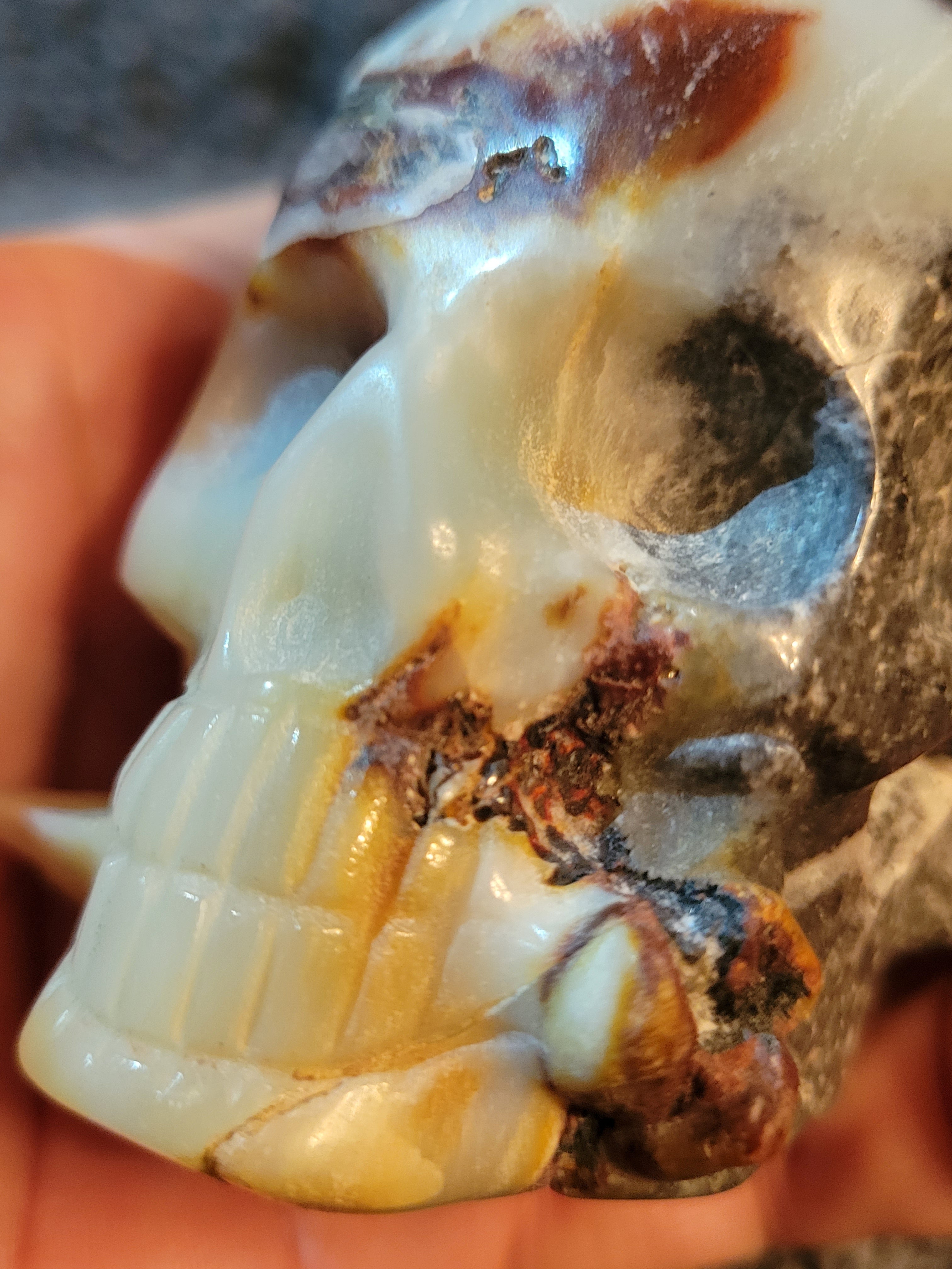 Chinese Amazonite Skull, Crystal Carvings, Gorgeous!