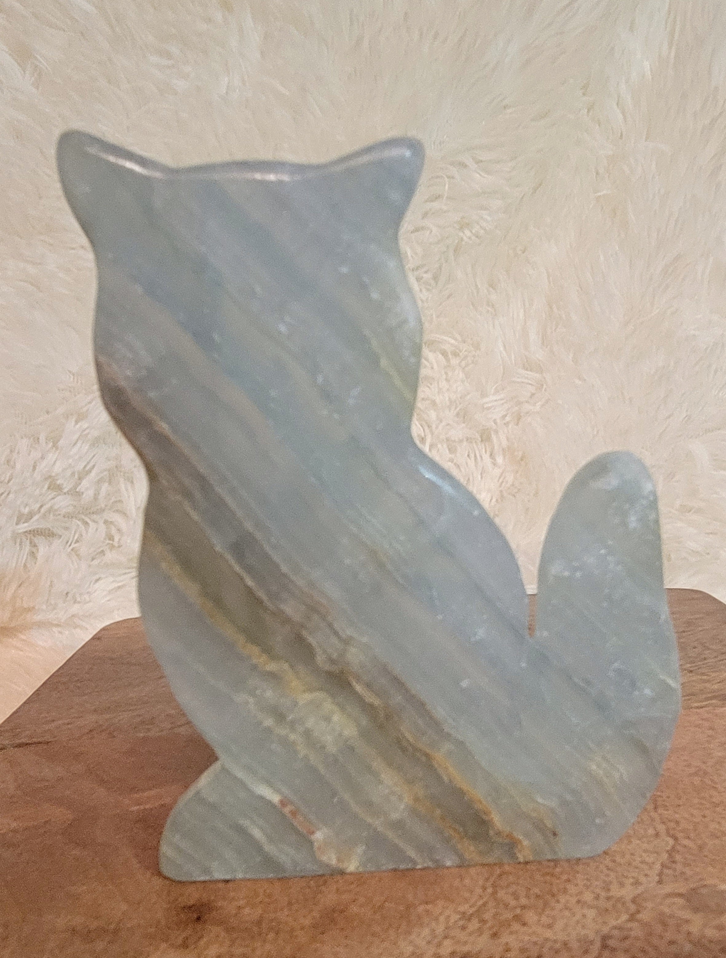 Cat, Kitten shape, Slabs, Crystal Carvings, Gorgeous! Different Materials