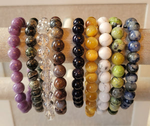 Bracelets, Stone Bracelets, Beads Bracelets, Crystal Bracelets, Crystal Carvings, Different Materials 8mm