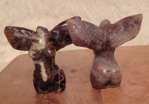 Fairy, Angels, Bodies with wings, Woman, Goddess, Crystal Carvings, Stunning!