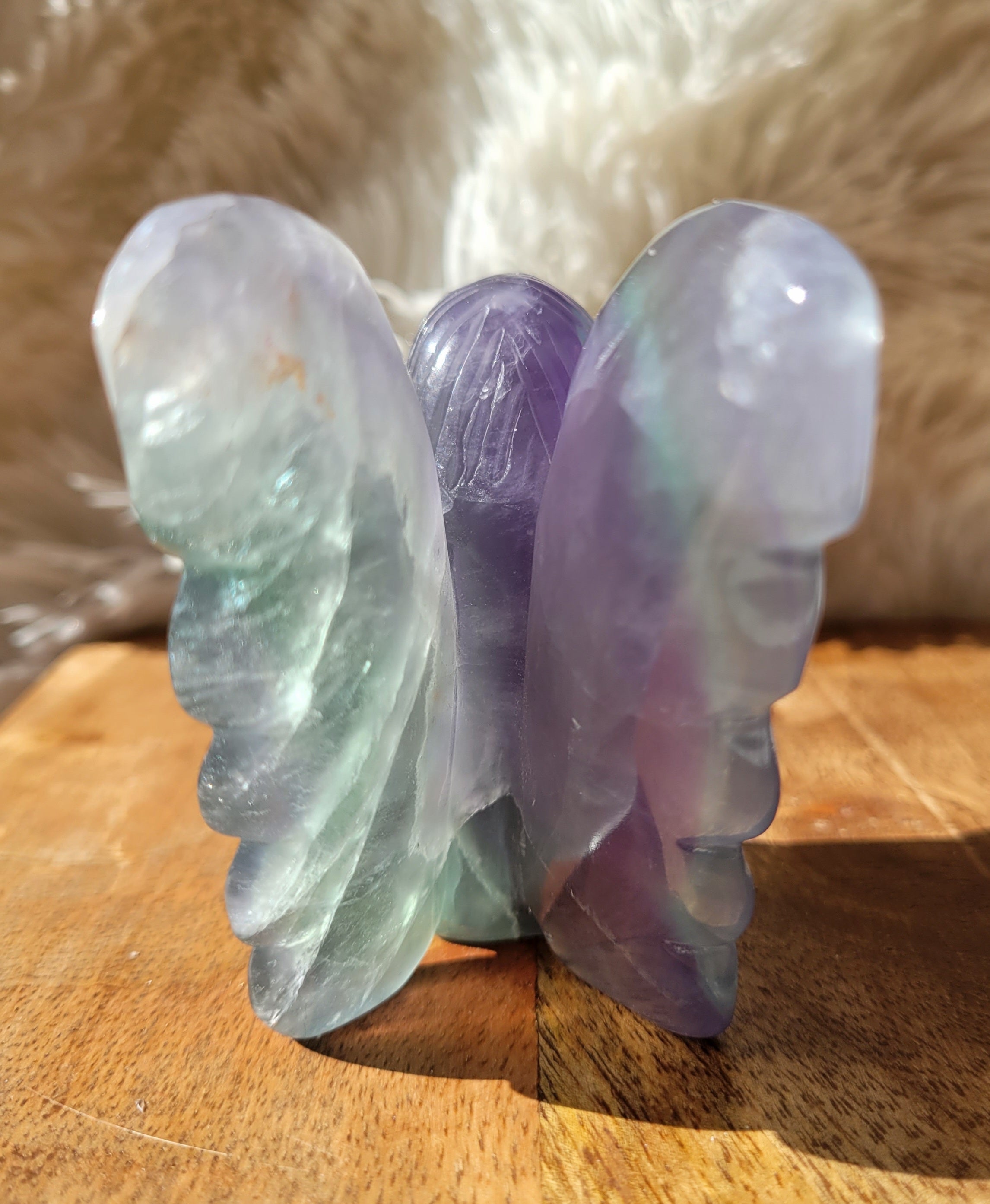 Fairies, Fairy, Butterflies, Bodies, Goddess, Crystal Carvings, Fluorite & Onyx, Stunning!