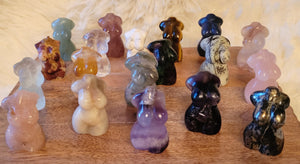 Miniatures Curby Mini Bodies, Thick Mini Woman body, Full Mini Goddesses, Thick Body Models, Crystal Carvings, Gorgeous!