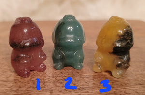 Miniatures Baby Dinosaur, Mini Dinos, Baby Dinos, Crystal Carvings, Adorable!