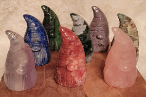 Gnomes, Norse Dwarves, Eart Spirits, Gnomanity, Crystal Carvings, Gorgeous!