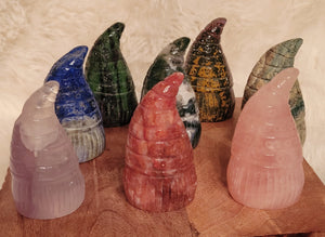 Gnomes, Norse Dwarves, Eart Spirits, Gnomanity, Crystal Carvings, Gorgeous!