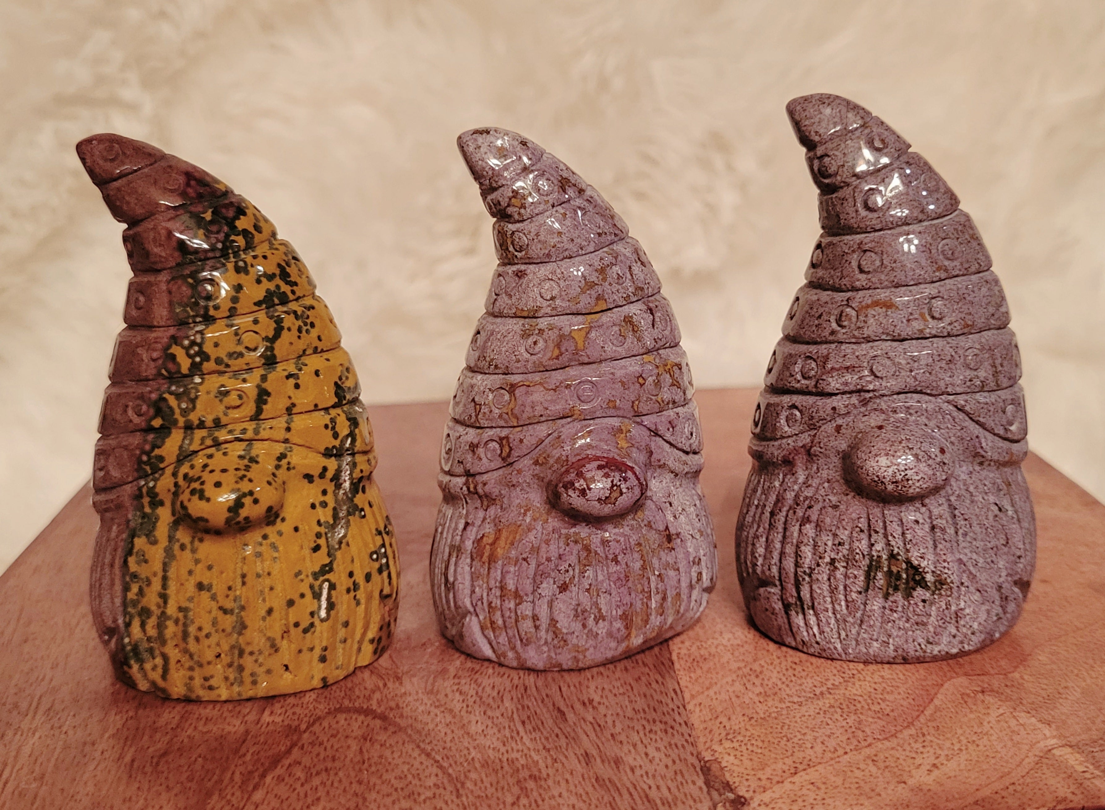 Gnomes, Norse Dwarves, Eart Spirits, Gnomanity, Crystal Carvings, Gorgeous!