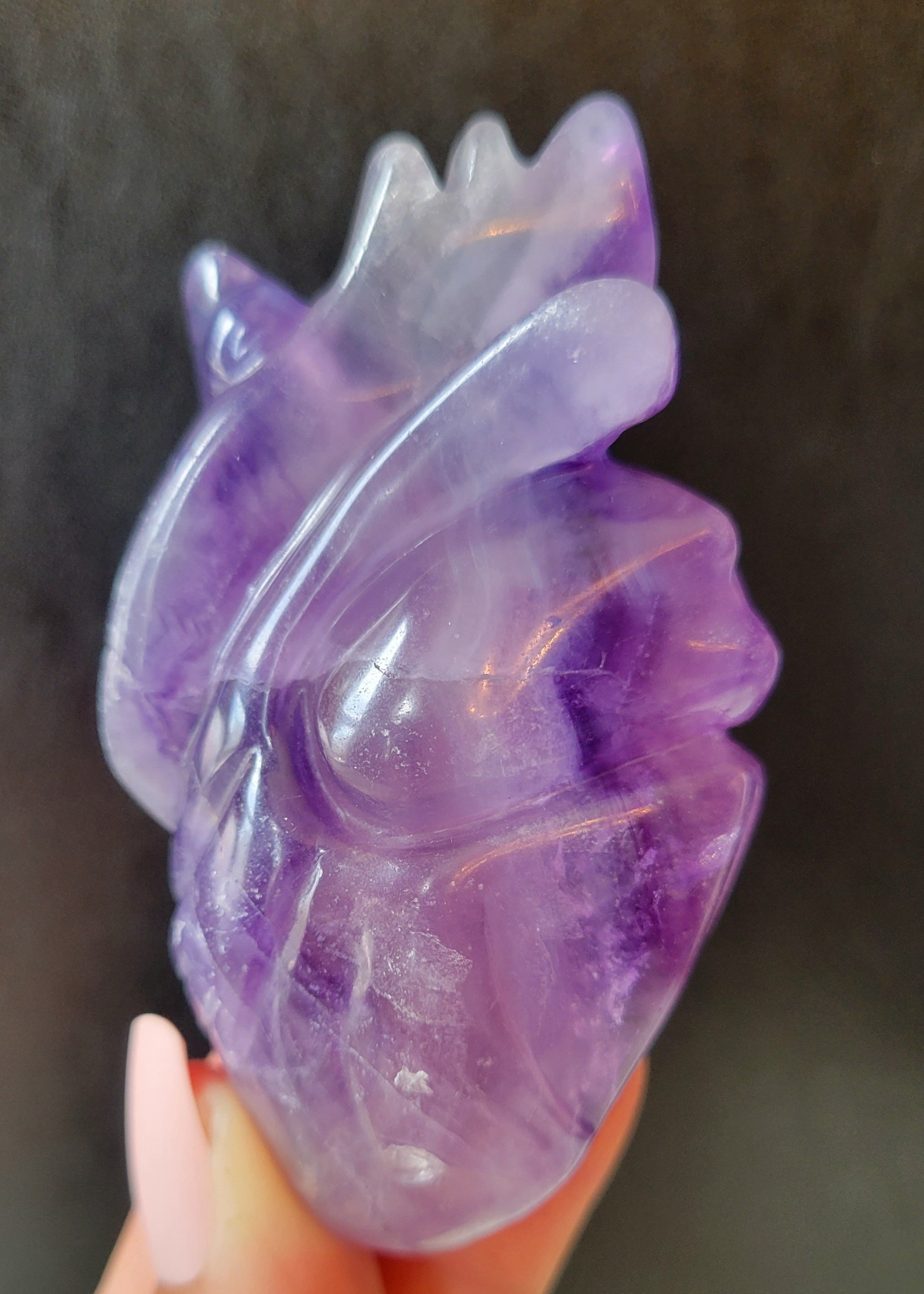 Anatomical Shaped Crystal Human Heart Crystal Carvings