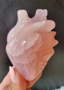 Anatomical Shaped Crystal Human Heart Crystal Carvings