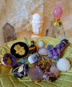 Crystal Stone Necklaces, Mushrooms, Stars, Pendulums, Flower, Hearts, Cross, Pendants, Cute!