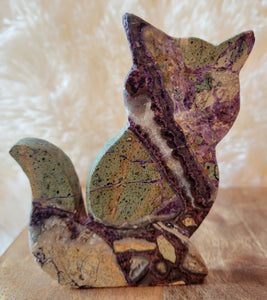 Cat, Kitten shape, Slabs, Crystal Carvings, Gorgeous! Different Materials