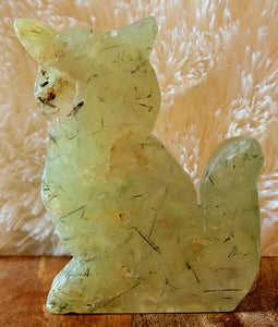 Cat, Kitten shape, Slabs, Crystal Carvings, Gorgeous! Different Materials