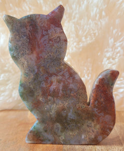 Cat, Kitten shape, Slabs, Crystal Carvings, Gorgeous! Different Materials