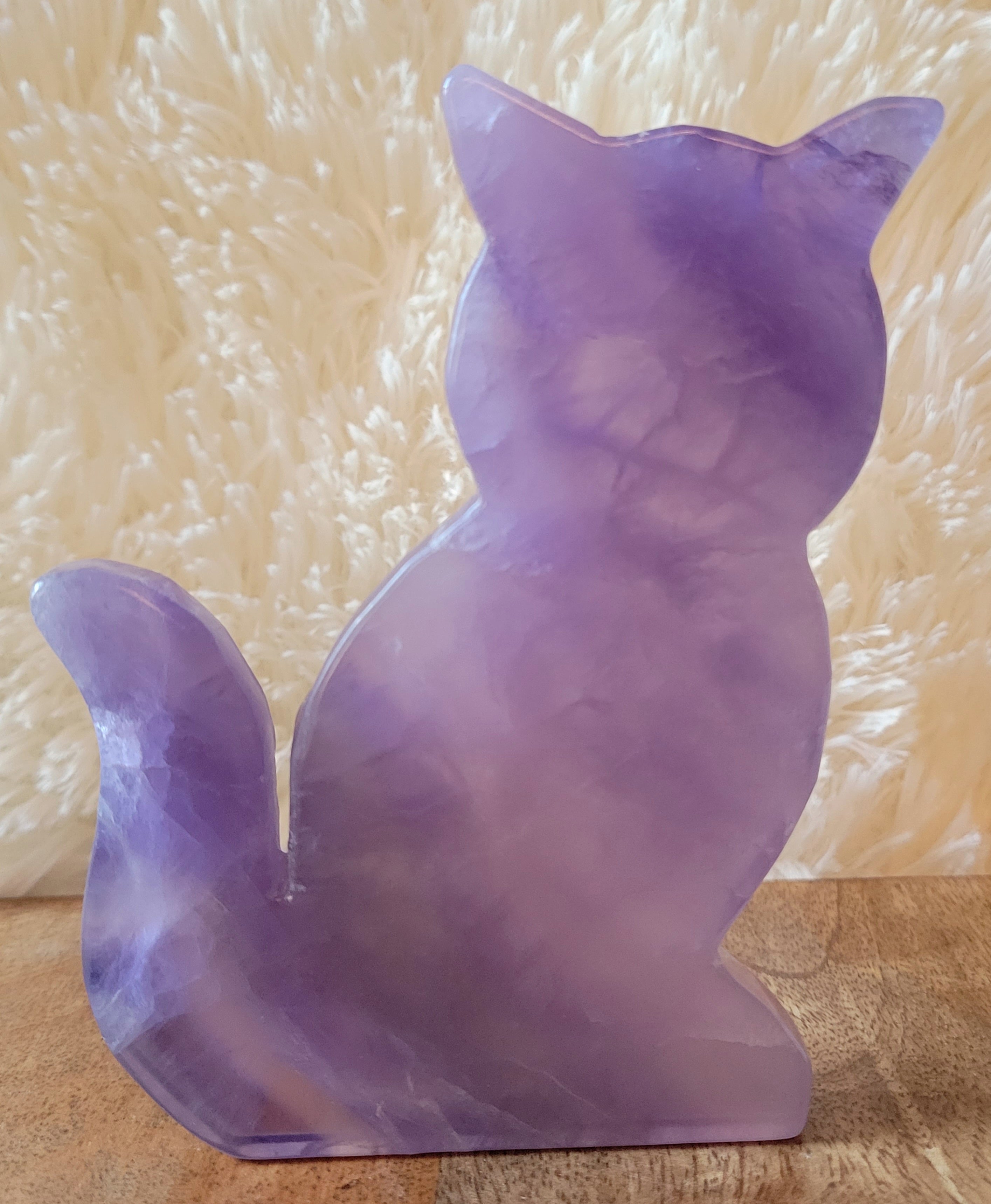 Cat, Kitten shape, Slabs, Crystal Carvings, Gorgeous! Different Materials