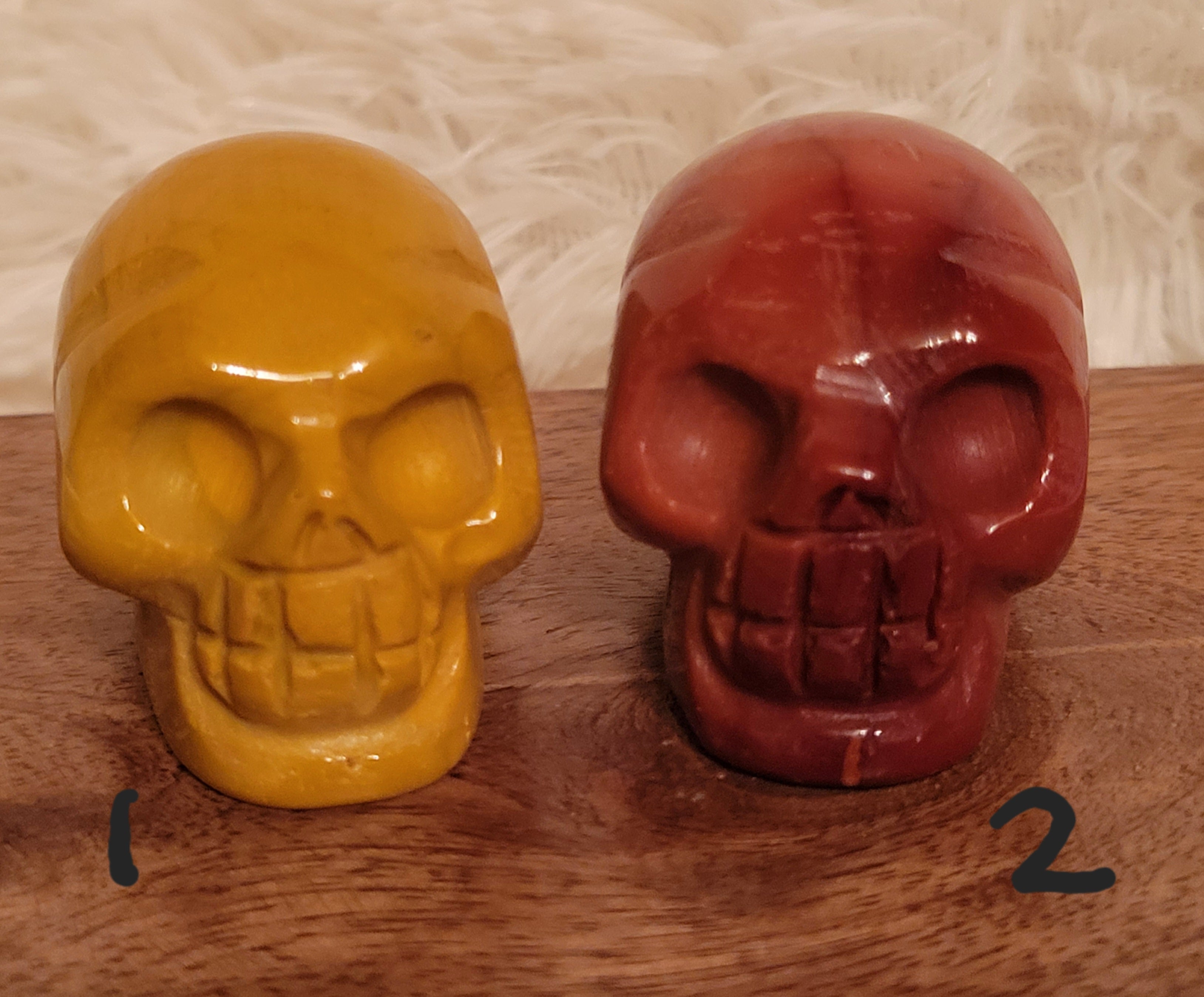 Skulls, Small Skulls, Mini Skulls, Crystal Carving, Beautiful! Different Materials