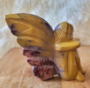 Fairies, Fairy, Butterflies, Bodies, Goddess, Crystal Carvings, Colorful Mookaite, Stunning!