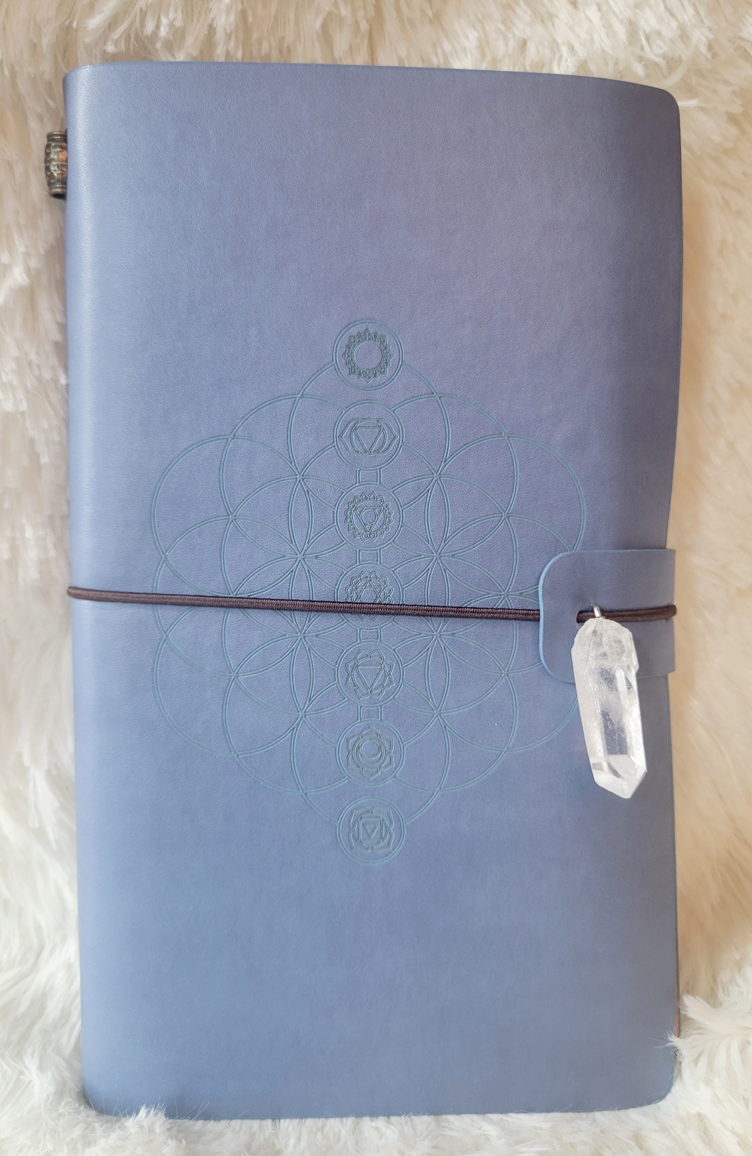 Crystal Journals Notebooks, Crystal Carvings, Different Materials