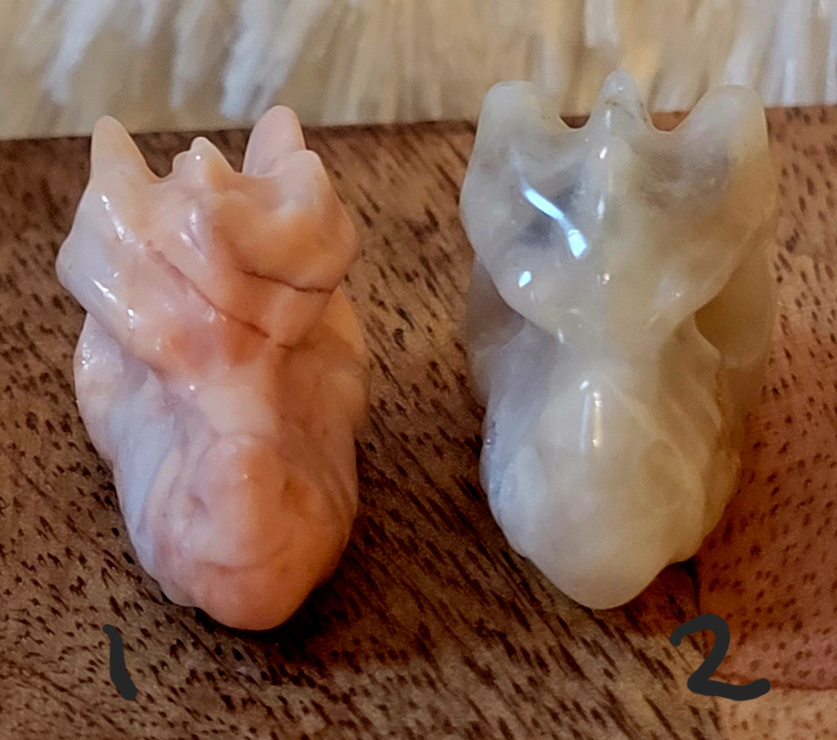 Miniature Dragon Heads, Fire Dragons, Mini Dragons, Crystal Carvings, Beautiful! Different Materials