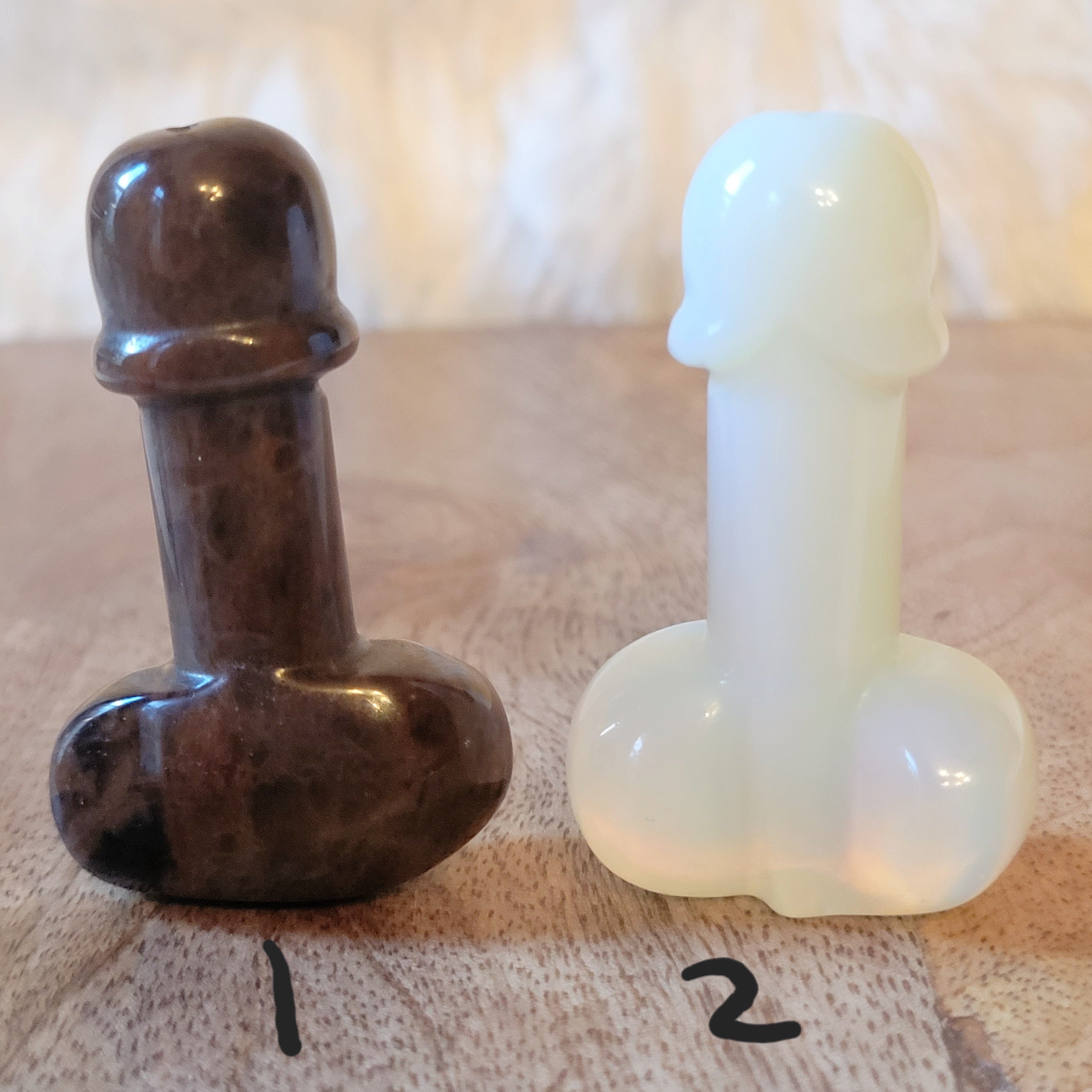 Miniature Penis, Phallus, Men's Part, Secret Friend, Crystal Carvings, Cute! Different Materials