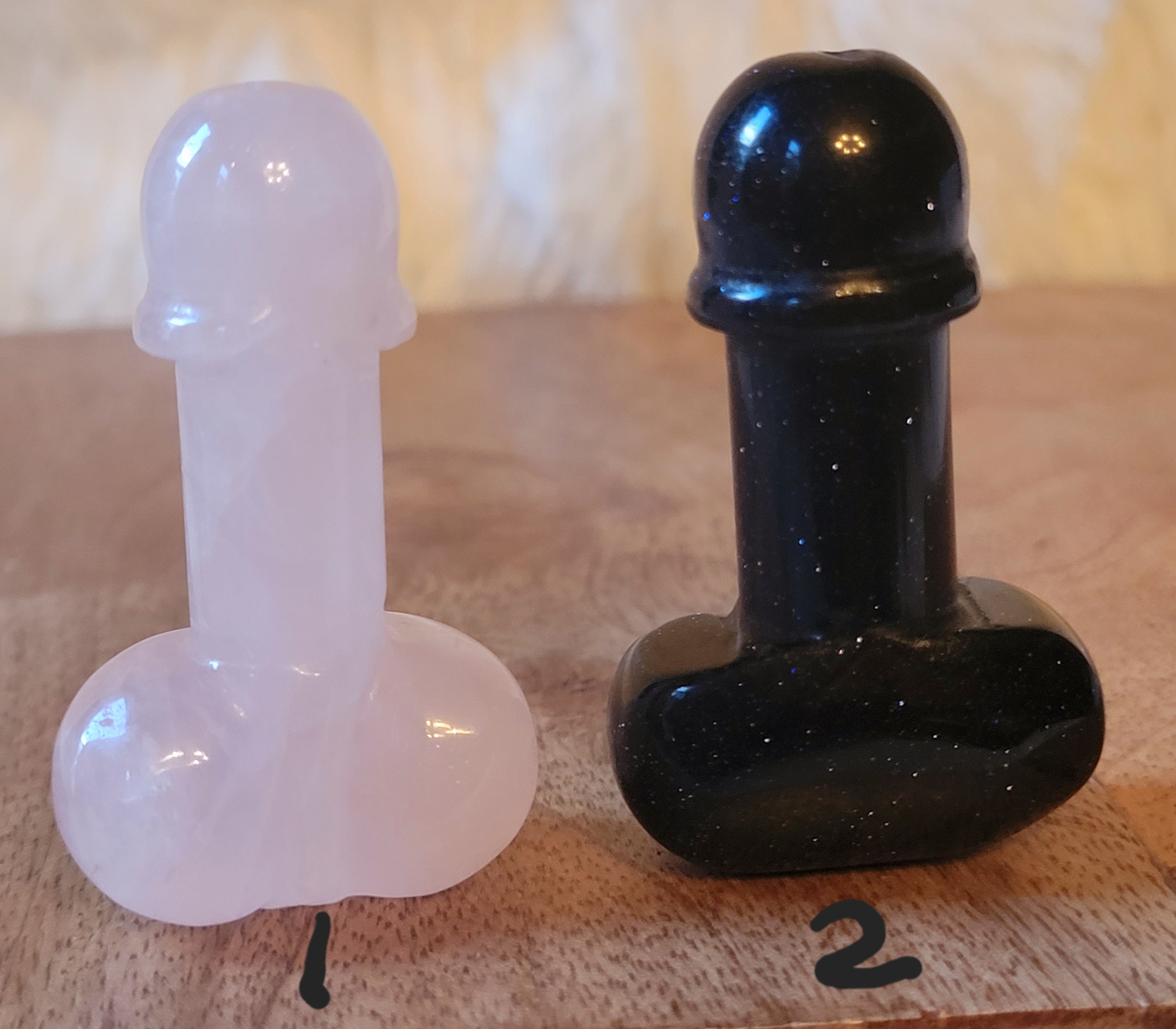 Miniature Penis, Phallus, Men's Part, Secret Friend, Crystal Carvings, Cute! Different Materials