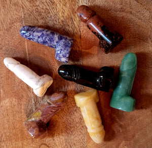 Miniature Penis, Phallus, Men's Part, Secret Friend, Crystal Carvings, Cute! Different Materials