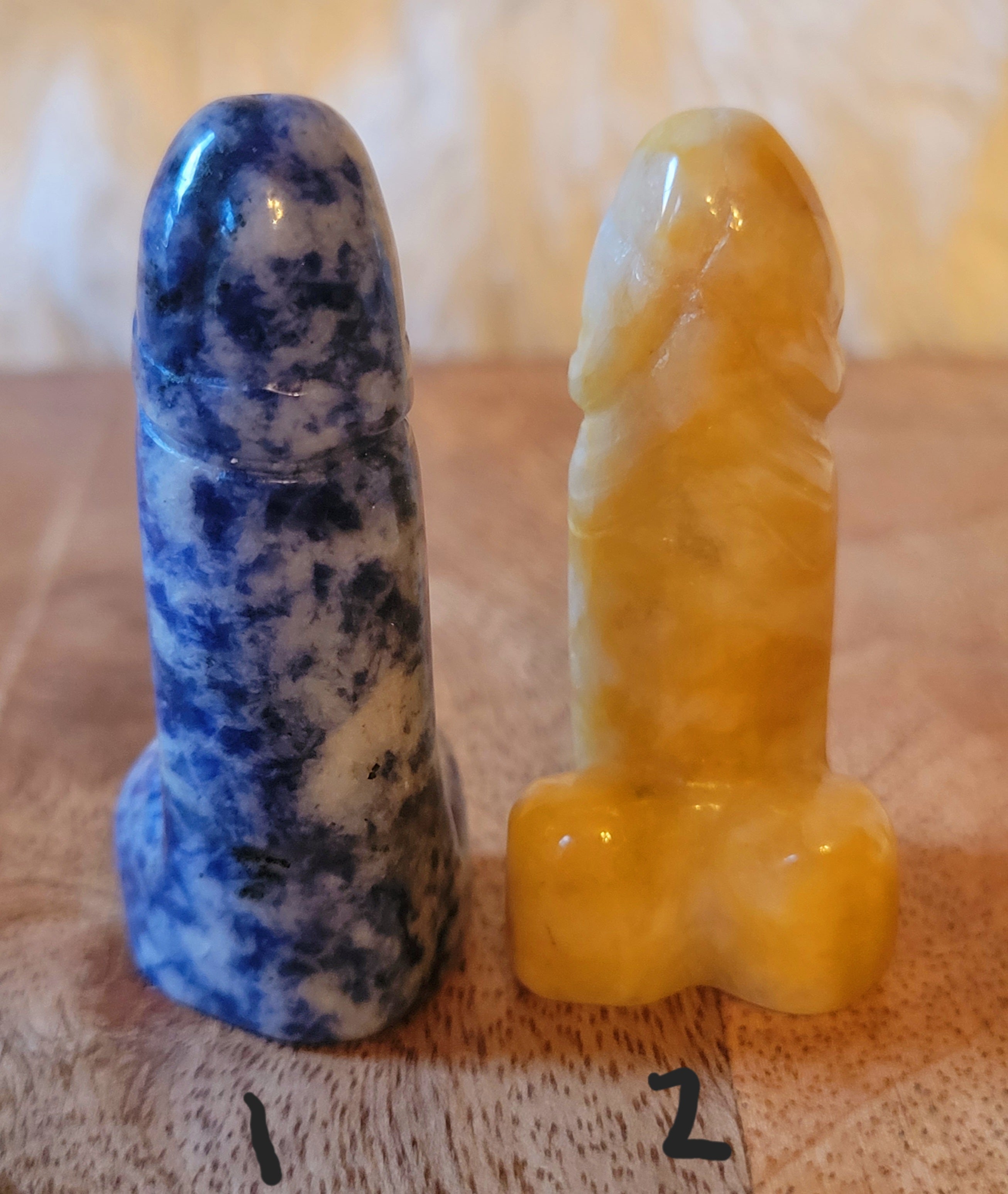 Miniature Penis, Phallus, Men's Part, Secret Friend, Crystal Carvings, Cute! Different Materials