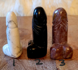 Miniature Penis, Phallus, Men's Part, Secret Friend, Crystal Carvings, Cute! Different Materials