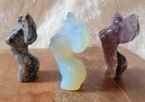 Fairy, Angels, Bodies with wings, Woman, Goddess, Crystal Carvings, Stunning!