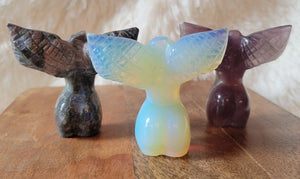 Fairy, Angels, Bodies with wings, Woman, Goddess, Crystal Carvings, Stunning!