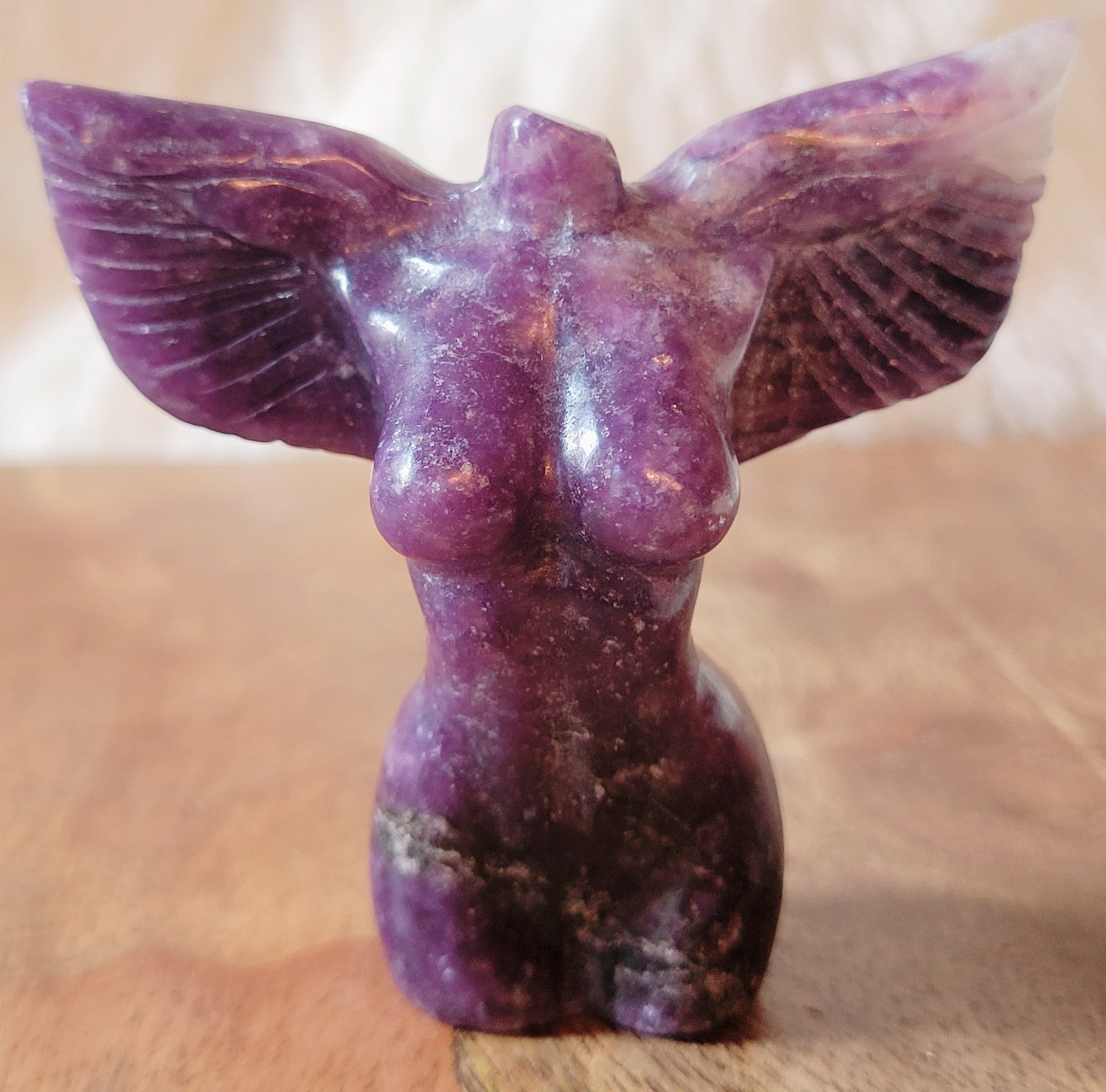 Fairy, Angels, Bodies with wings, Woman, Goddess, Crystal Carvings, Stunning!