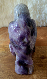 Amethyst Raven, Crow, Crystal Carving, Gorgeous!