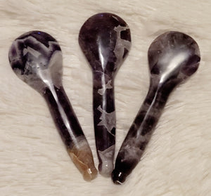 Gua Sha, Washa, Crystal Spoons, Crystal Scrapers, Facial Massage Tool, Crystal Carvings