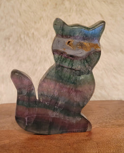 Cat, Kitten shape, Slabs, Crystal Carvings, Gorgeous! Different Materials