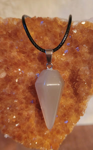 Crystal Stone Necklaces, Mushrooms, Stars, Pendulums, Flower, Hearts, Cross, Pendants, Cute!