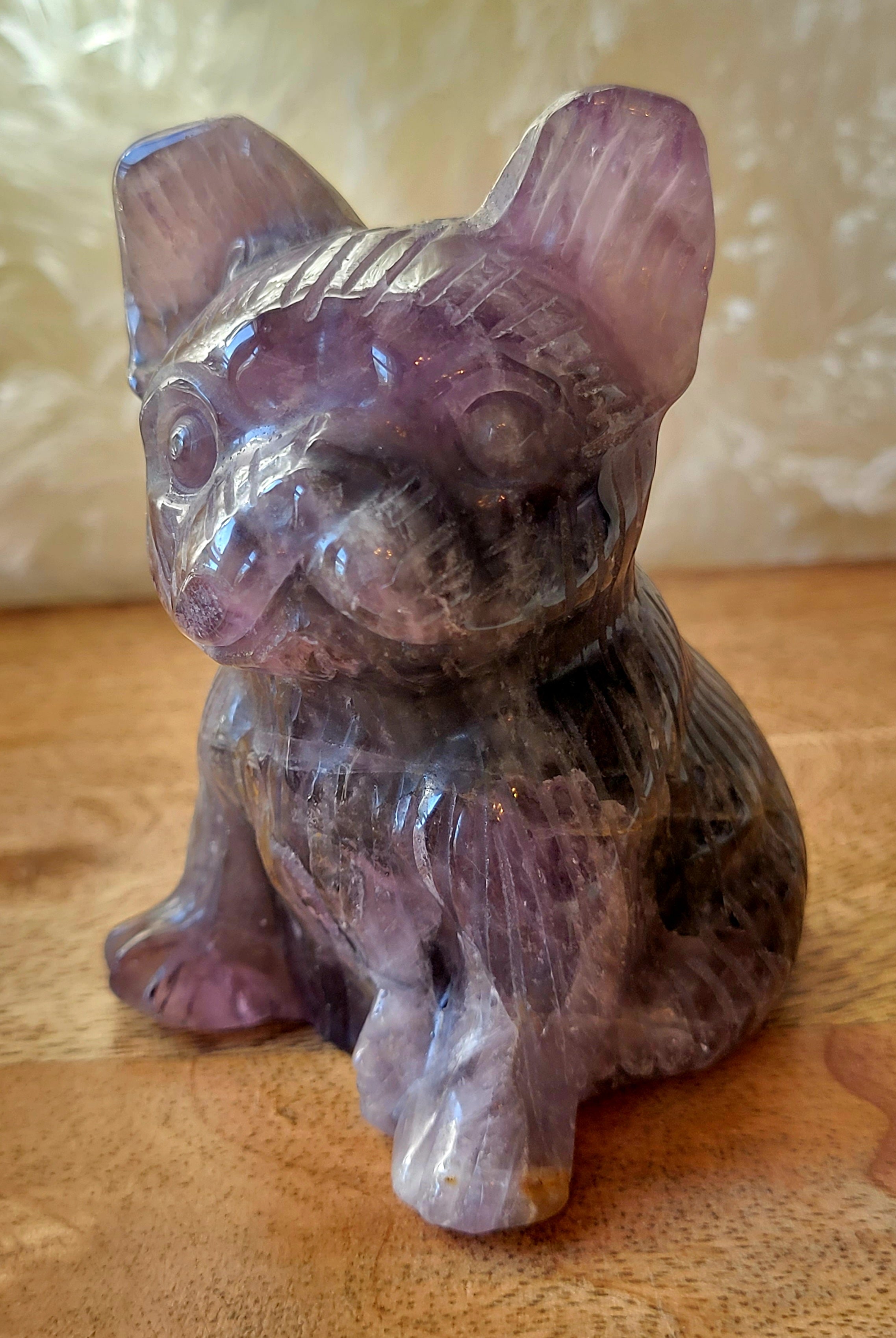 Dogs, Puppies, Canines, Pets, Frenchie, Pugs, French Dog, Crystal Carvings, Beautiful!