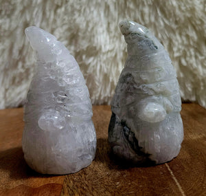 Gnomes, Norse Dwarves, Eart Spirits, Gnomanity, Crystal Carvings, Gorgeous!